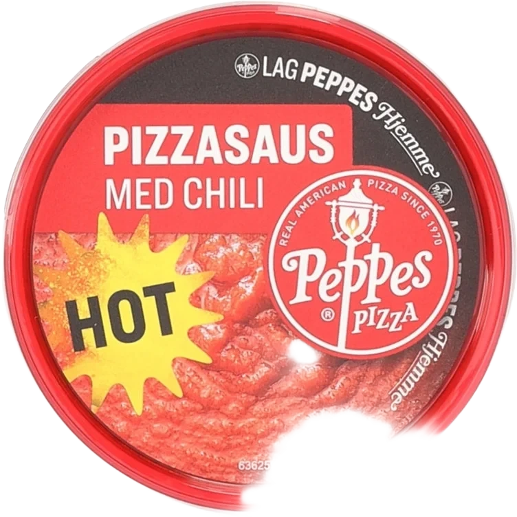 Pizzasaus Hot 180g Peppes