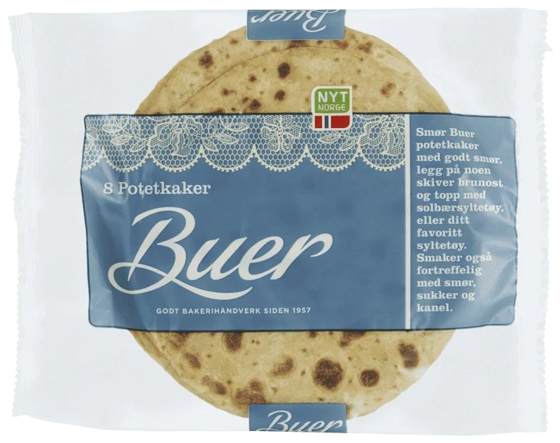 Buer Potetkaker 8stk