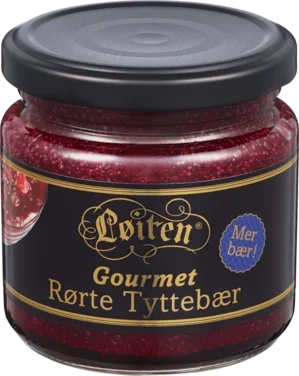 Rørte Tyttebær 54% Bær Løiten