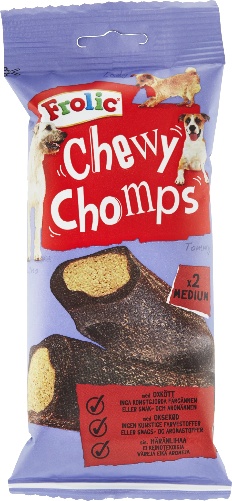 Hundgodbitar Chewy Chomps