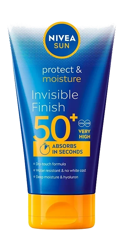Solkräm Invisible finish Spf 50+