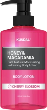 Honey & Macadamia Pure Body Lotion Cherry Blossom