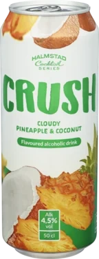Halmstad Crush Pineapple&Coco 0,5l boks