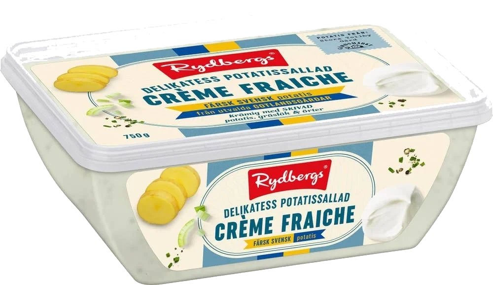 Potatissallad Crème Fraiche