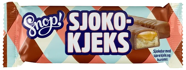 Sjokoladebar m/Kjeks&Karamell 58g Snop