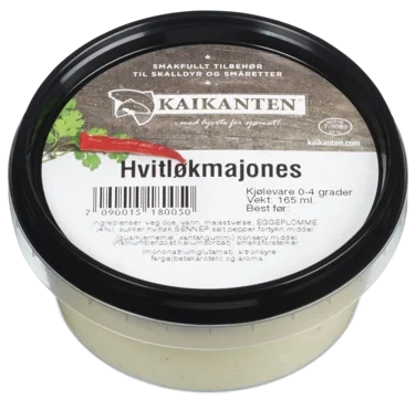 Hvitløkmajones 165ml