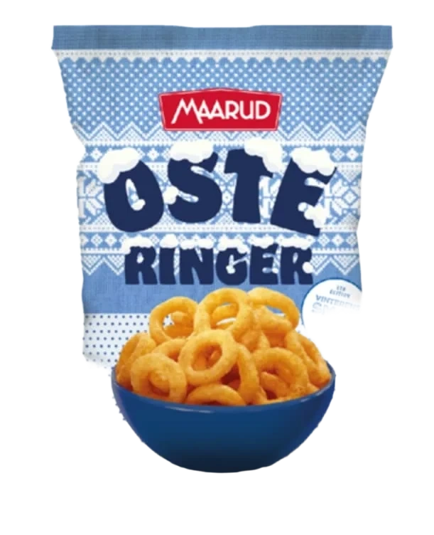 Norsk Gull Ringer Cheese&Chili 140g Maarud