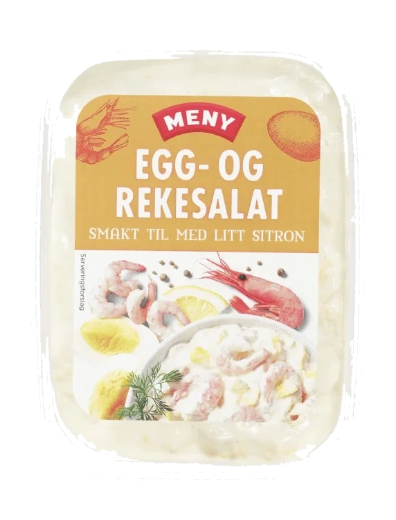 Egg og Reker i Majones 200g Meny