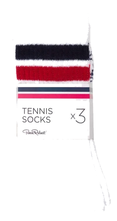 Tennissokker White Mix Pierre Robert