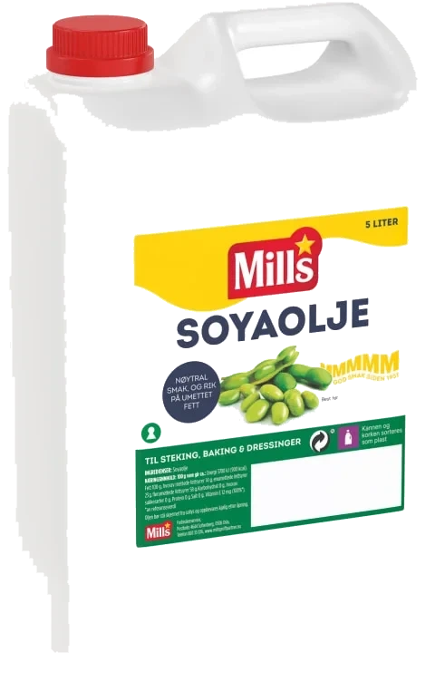 Soyaolje 5l Mills