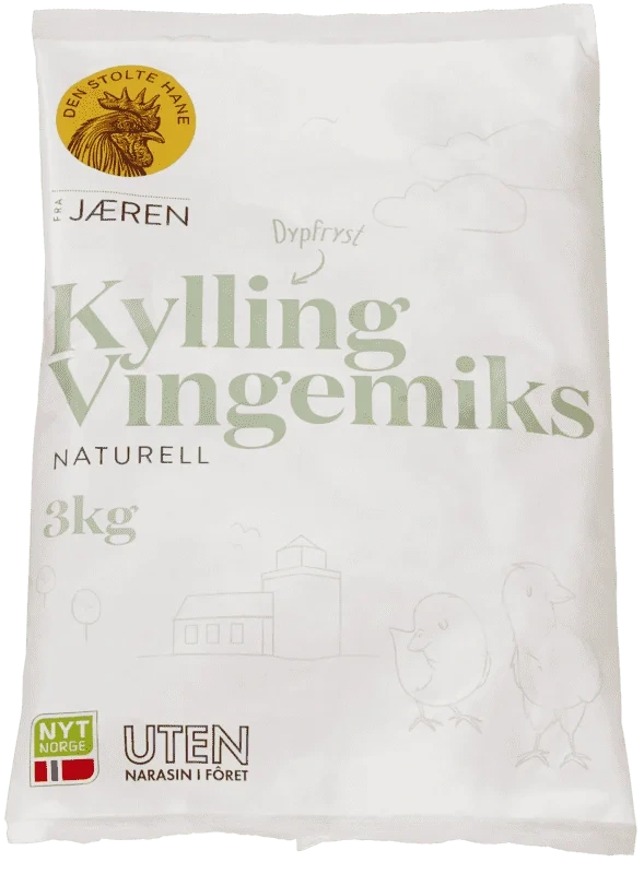 Dsh Kylling Vingemiks 3kg