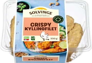 Crispy kyllingfilet 350g