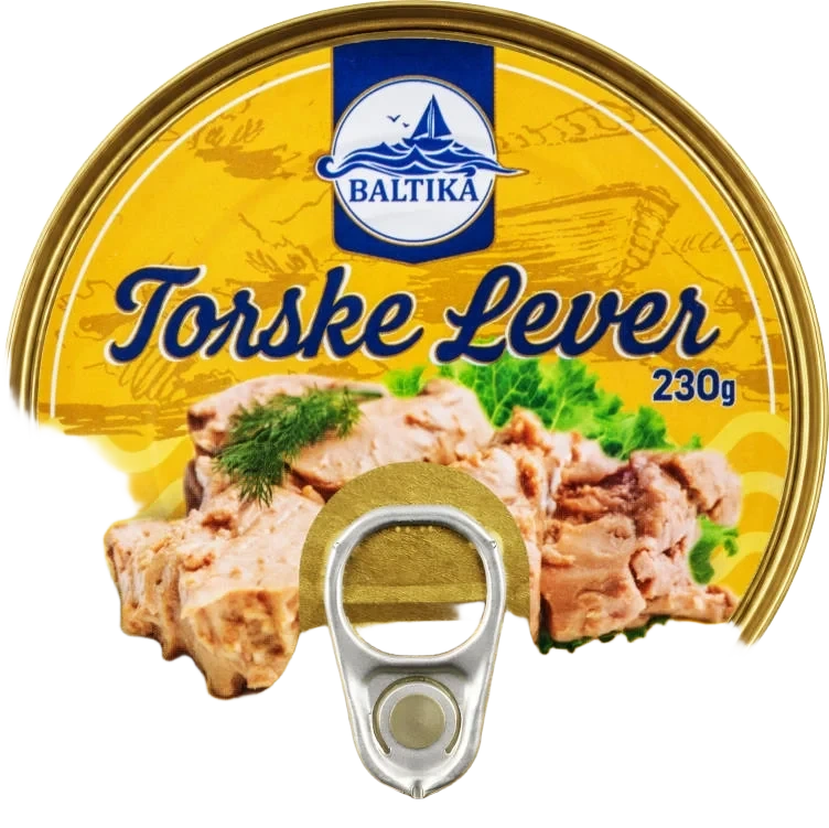 Torskelever 230g Baltika