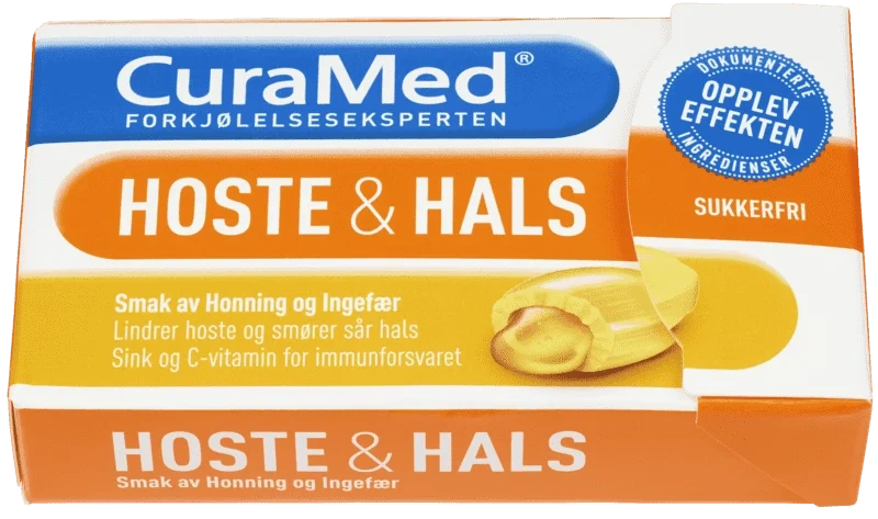 Curamed Hoste Hals 48g Hon&Ing