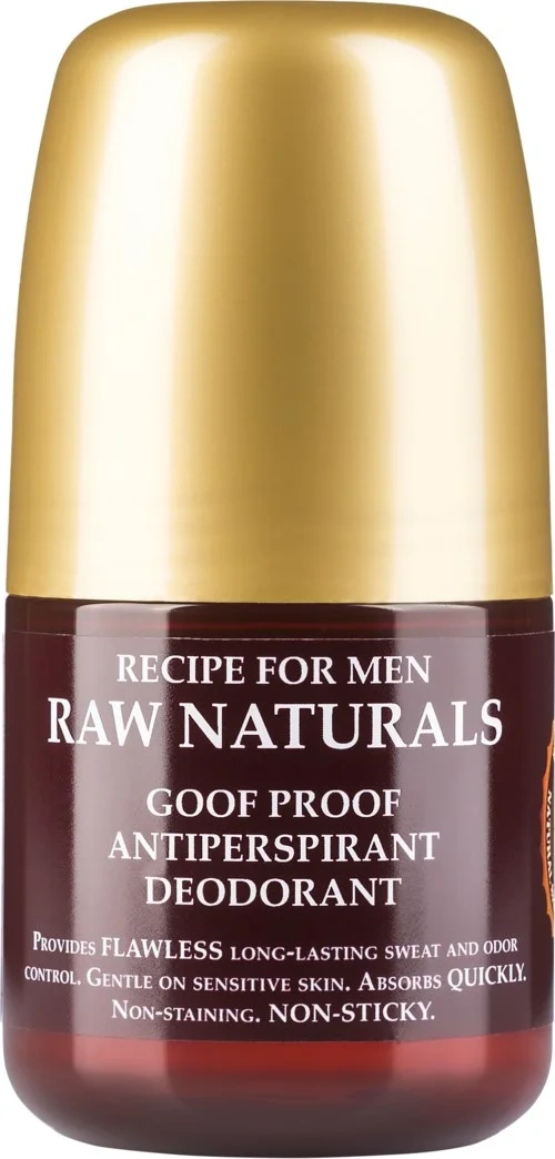 Raw Naturals Raw Naturals Recipe For Men Goof Proof Antiperspirant Deodorant 60 ml
