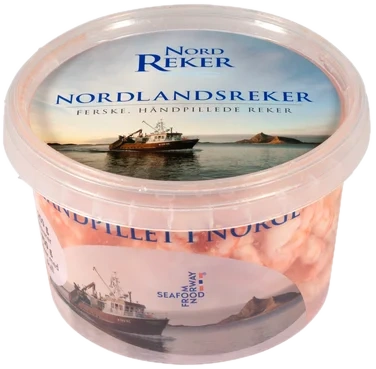 Håndpillede Nordlandsreker 250g Nord Reker