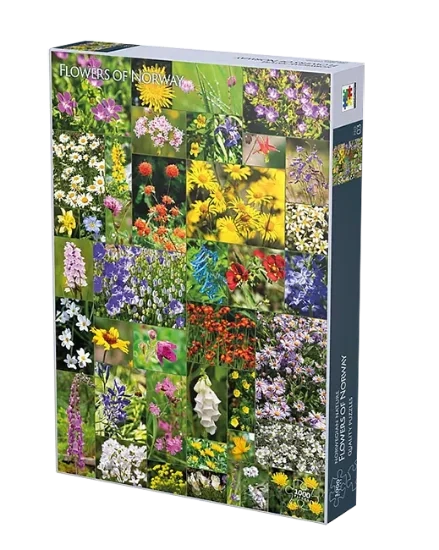 Puslespill Flowers Of Norway