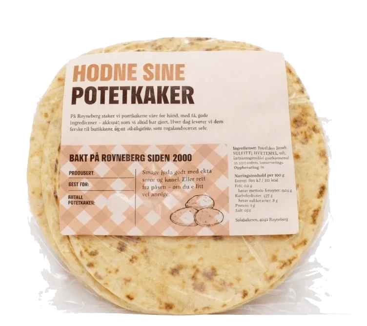 Potetkaker 8stk 320g Hodne