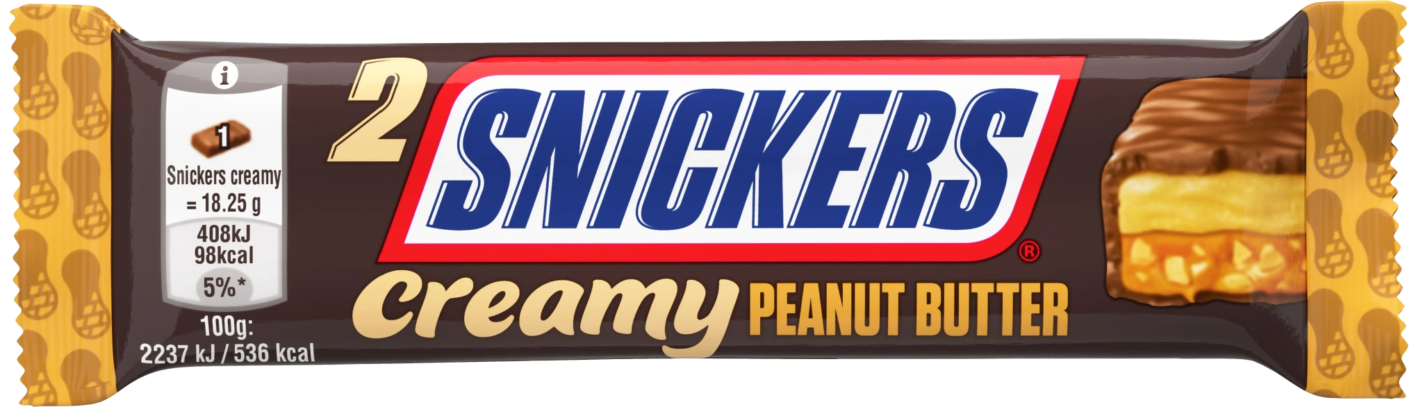 Snickers Creamy 2-pack