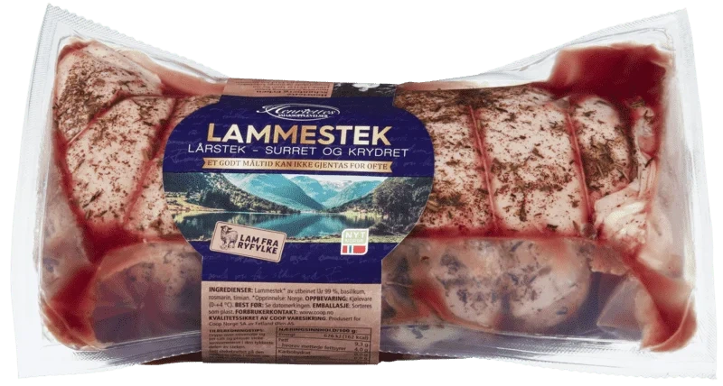 Henriettes Krydret Lammestek ca 1,2kg
