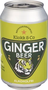 Ginger Beer 0,33l boks Klokk&Co