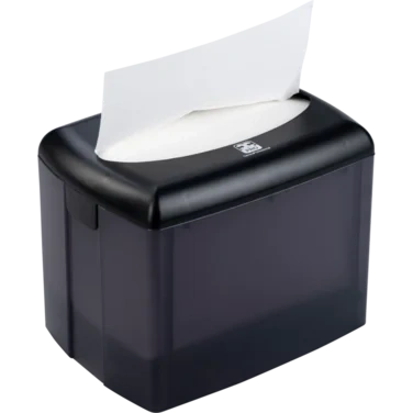 Dispenser Tuscany Systemone 12,9x18,3x14,3cm Sort Plast Interfoldservietter