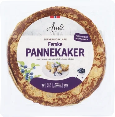 Pannekaker Stekte 600g Åmli