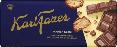 Karl Fazer Crunchy Biscuit Sjokolade 180g