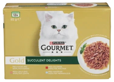 Gourmet Gold Succ Delight 12pk 1020g