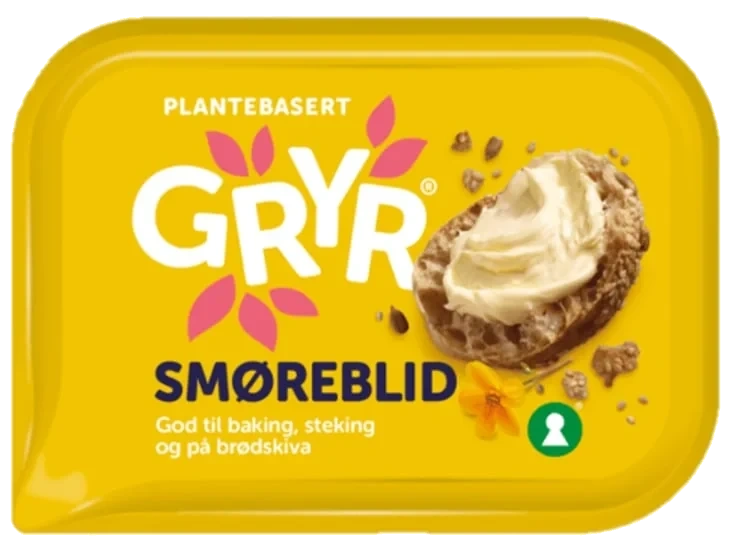 Gryr Smøreblid Plantemargarin 250g Tine