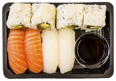 8 Biters Sushibrett m/lokk, 500stk, Smart Choice