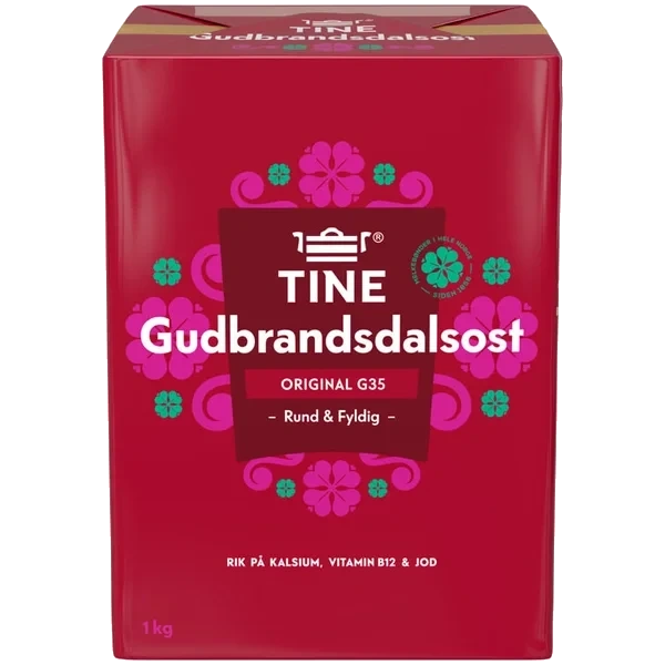Gudbrandsdalsost G35 1kg Tine