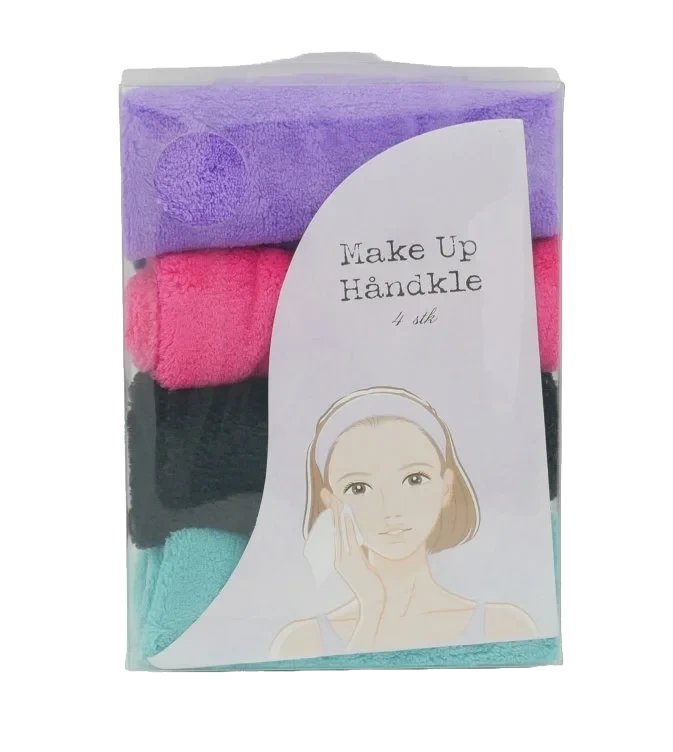 Make Up Håndkle 4stk 100% Polyester