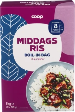 Rice Dinner Boil-in-bag 8x125g (middagsris)