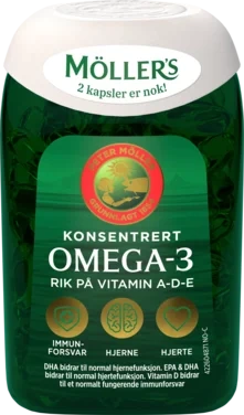 Omega 3 Kapsler Original 112stk Møllers