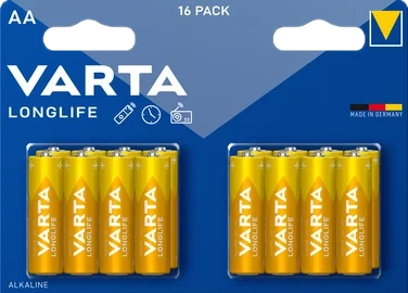 Batteri Aa 16-pk Varta Longlife