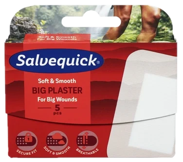 Salvequick Big Plaster 5stk