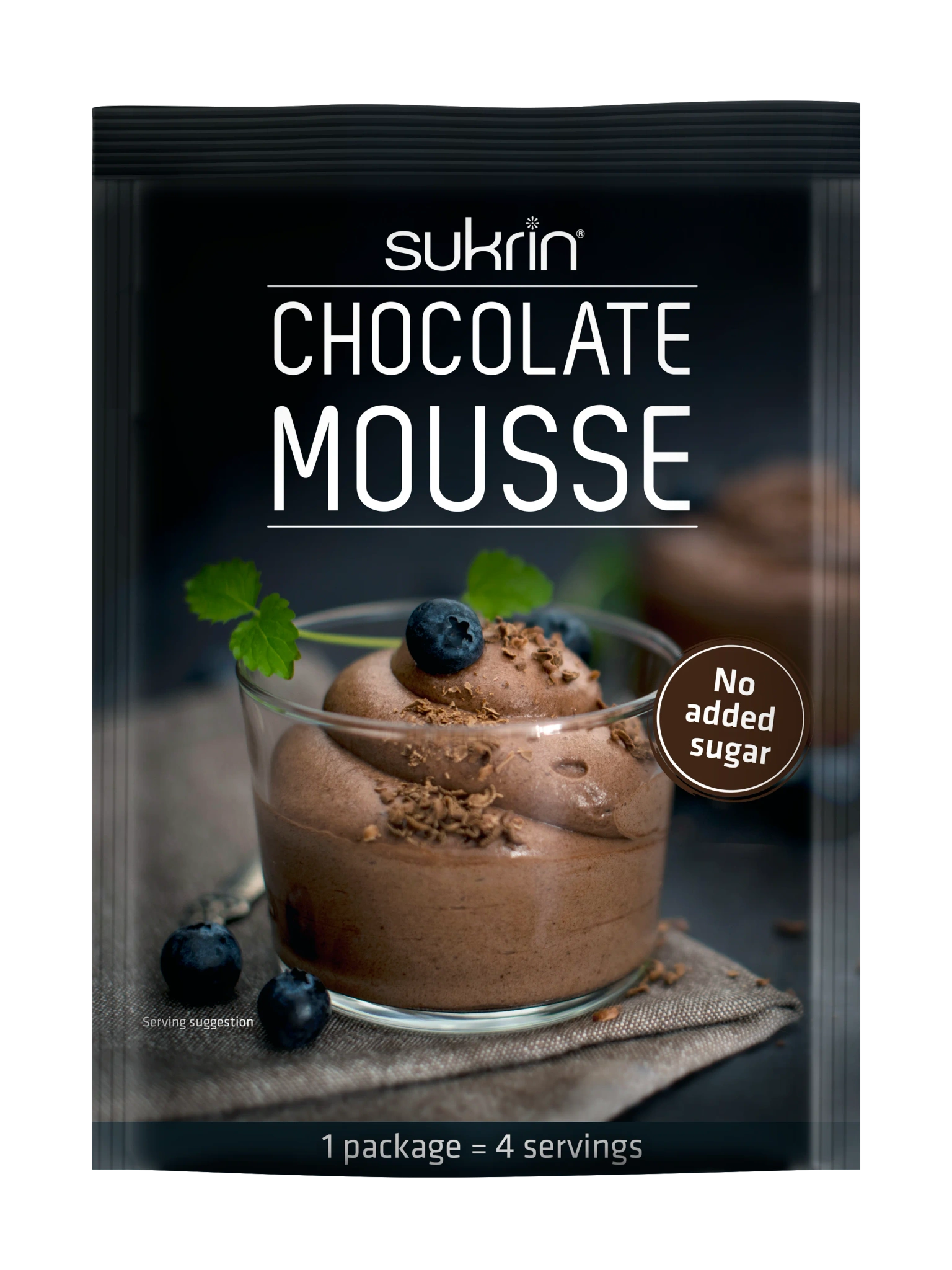 Sjokolademousse u/Tilsatt Sukker 85g Sukrin