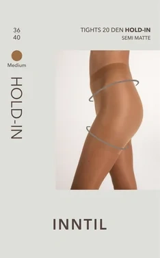 Tights, 20 Den Hold-in, Medium, 36-40