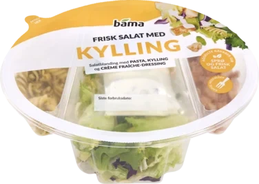 Kyllingsalat med Crème Fraîche Dressing 225g Bama