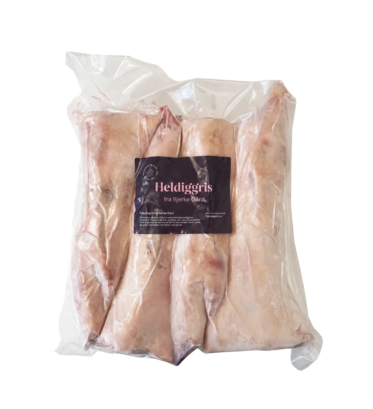 Svinelabber av Frilandsgris 4 stk