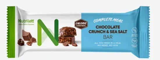 Nutrilett Chocolate Crunch & Seasalt 60g