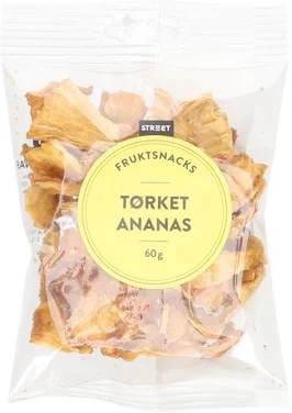 Street Ananas Tørket 60g