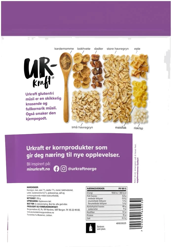 Glutenfri müsli