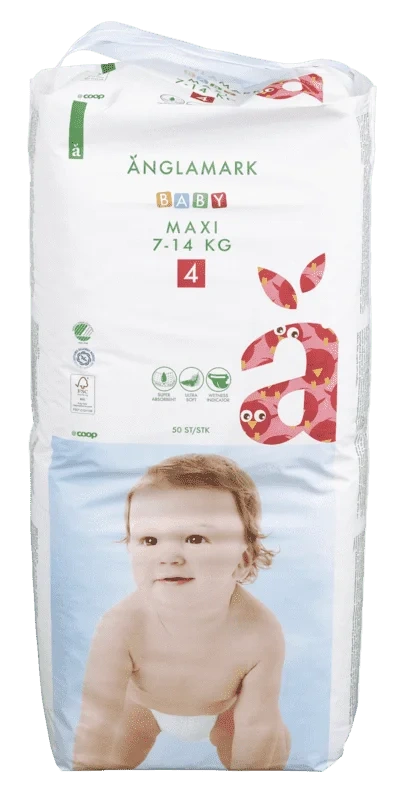 Änglamark Bleier Maxi 7-18kg 50stk