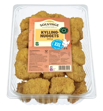 Kyllingnuggets 900g Xxl