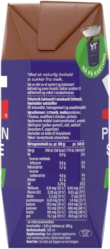 YT proteinshake