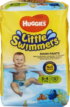 Huggies Little Swimmers 3/4 Badebleie 7-15kg