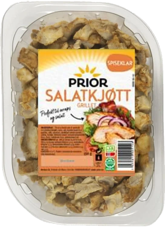 Kylling Salatkjøtt Grillet 350g Prior