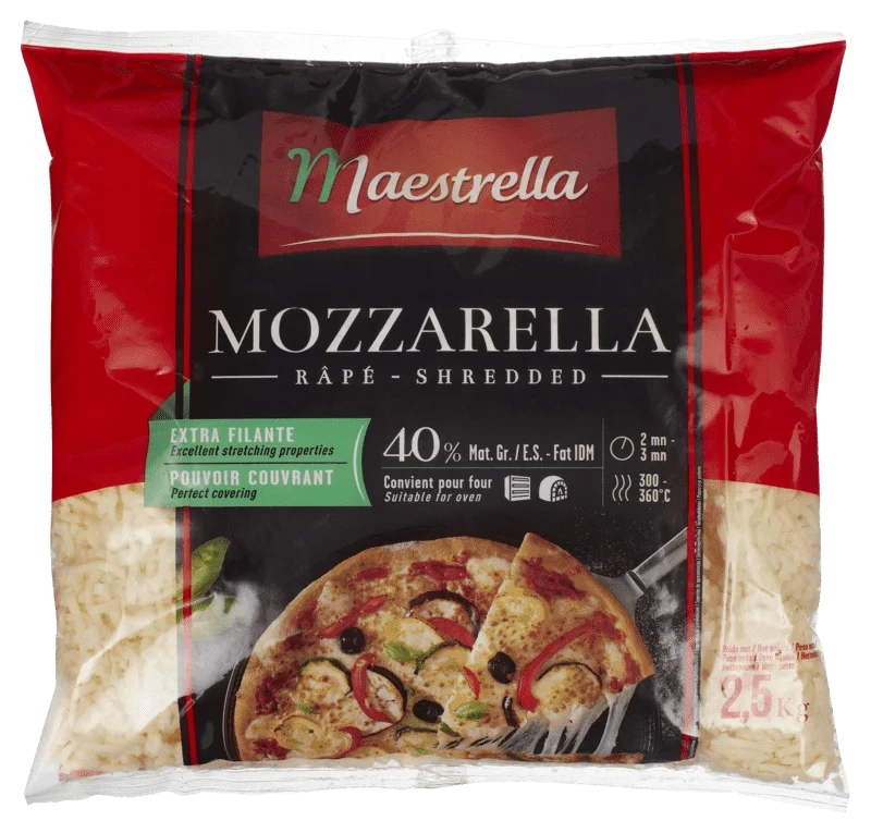 Mozzarella Revet 2,5kg Eurial